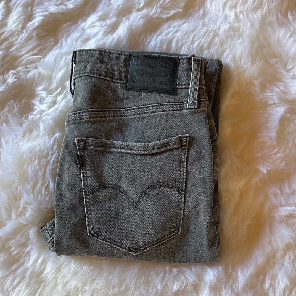 Levi's Olive Denim Jeans